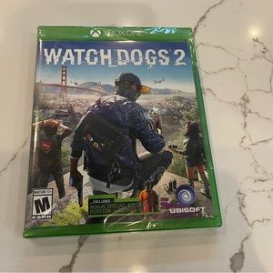Watch Dogs 2 (Microsoft Xbox One, 2016) Video Game 4125E1M. New still in wrap.